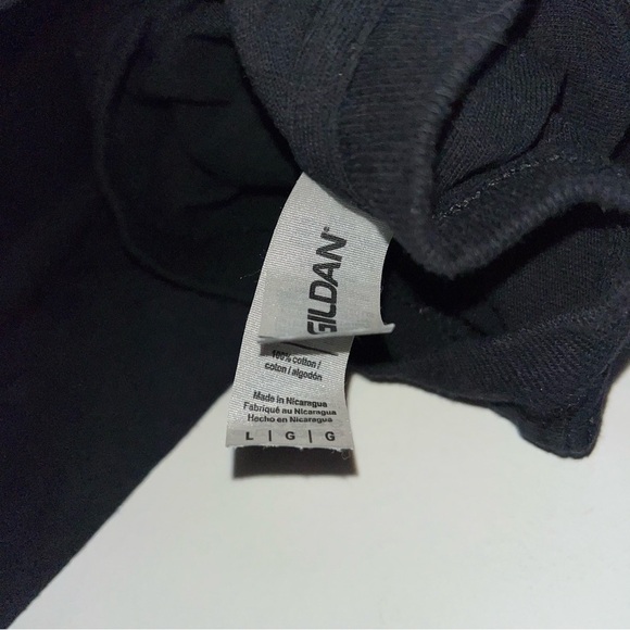 I <3 Wawa T-Shirt - Black Short Sleeve Tee - Size Large - Red & White Wawa Logo - Picture 2 of 3